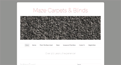 Desktop Screenshot of mazecarpets.co.uk